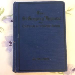 Rare 1920  The St. Gregory Hymnal and Catholic Choir Book
